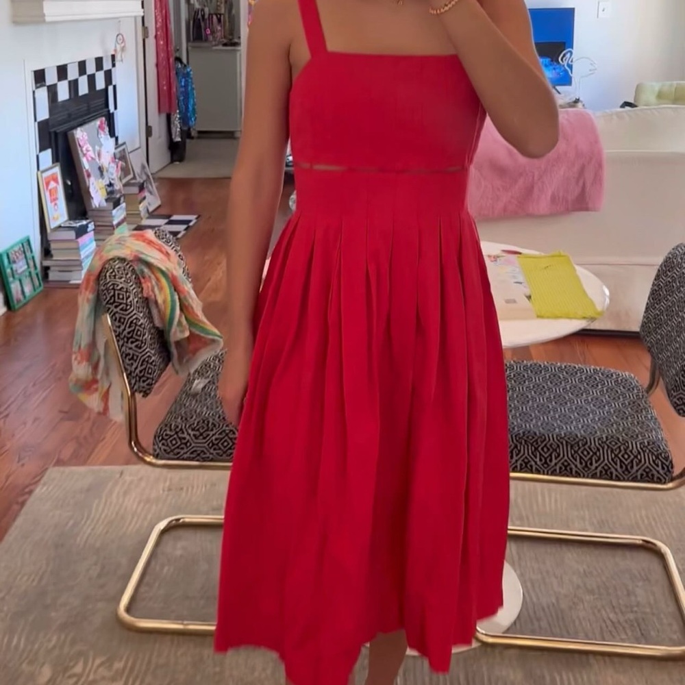 En Saison Red Dress